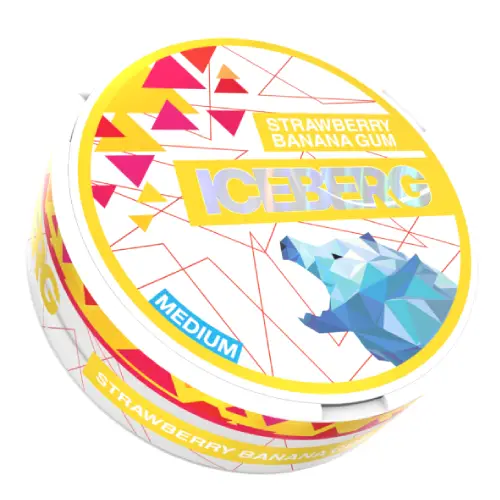 Iceberg Strawberry Banana Gum