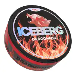 50mg/g Dragonfire Nicotine Pouch by Iceberg